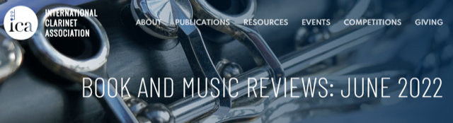 2022-06-Book-Reviews-Clarinet-Magazine-June-2022